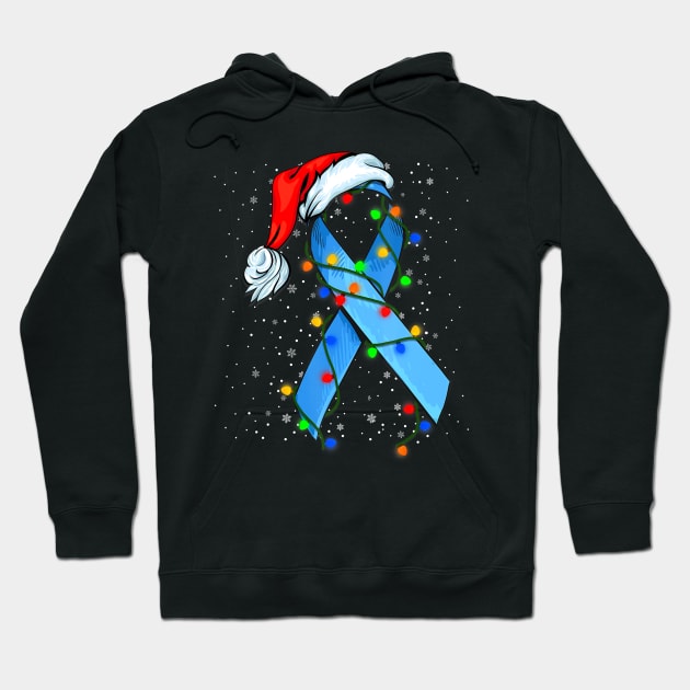 Diabetes Awareness Shirt Diabetes Ribbon Christmas Hoodie by thuylinh8